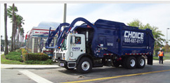roll off dumpster rental waste hauling trucks
